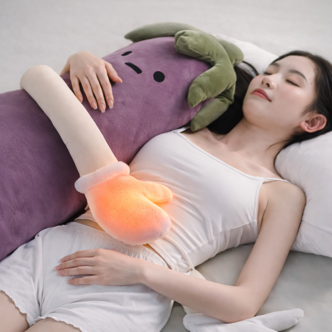 Snooze Pal™  Eggplant Plush