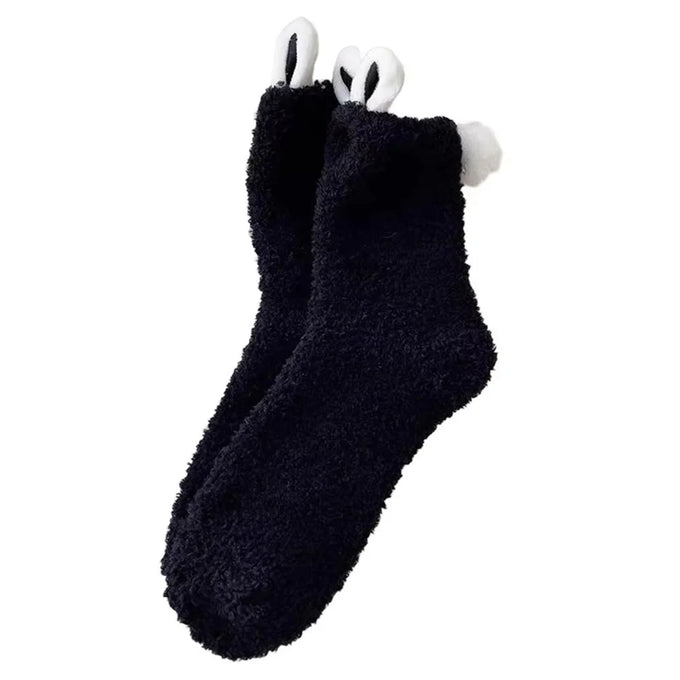 Fluffy Bunny Socks