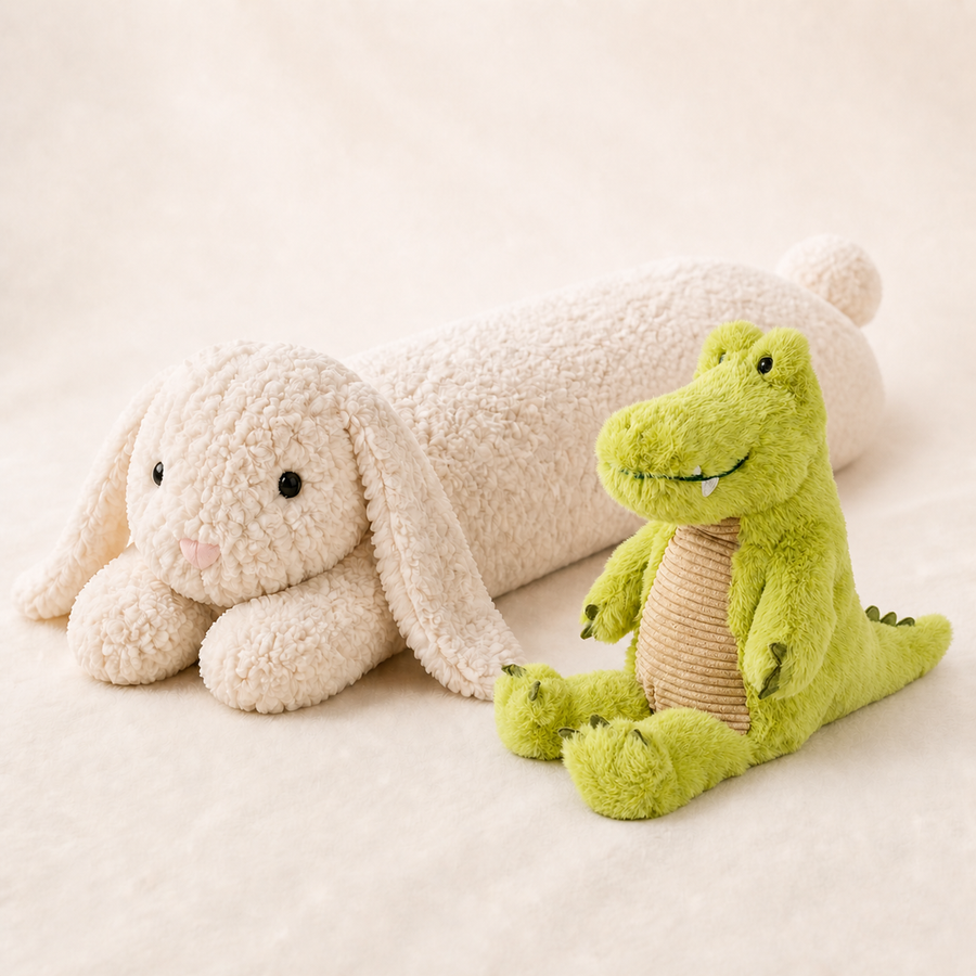 Pillow + Snoozepal Bundle — Crocodile / 47 in